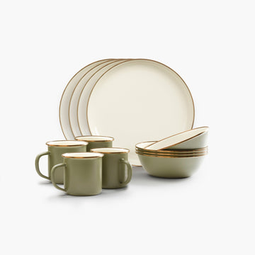 Enamelware 2-Tone Camp Basics Bundle