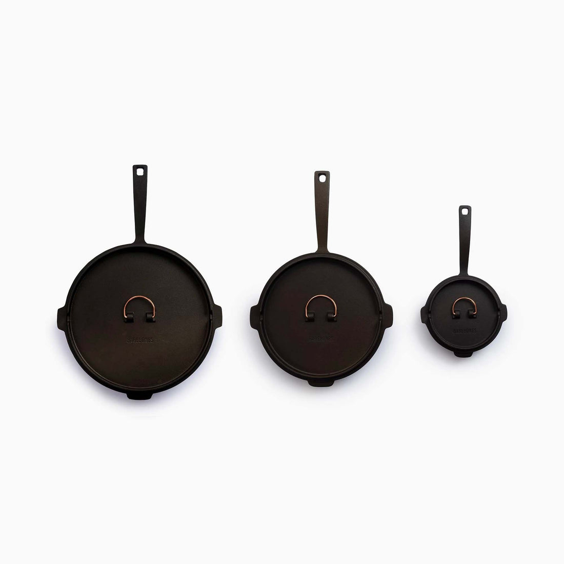 Barebones All-In-One Cast Iron Skillet Group
