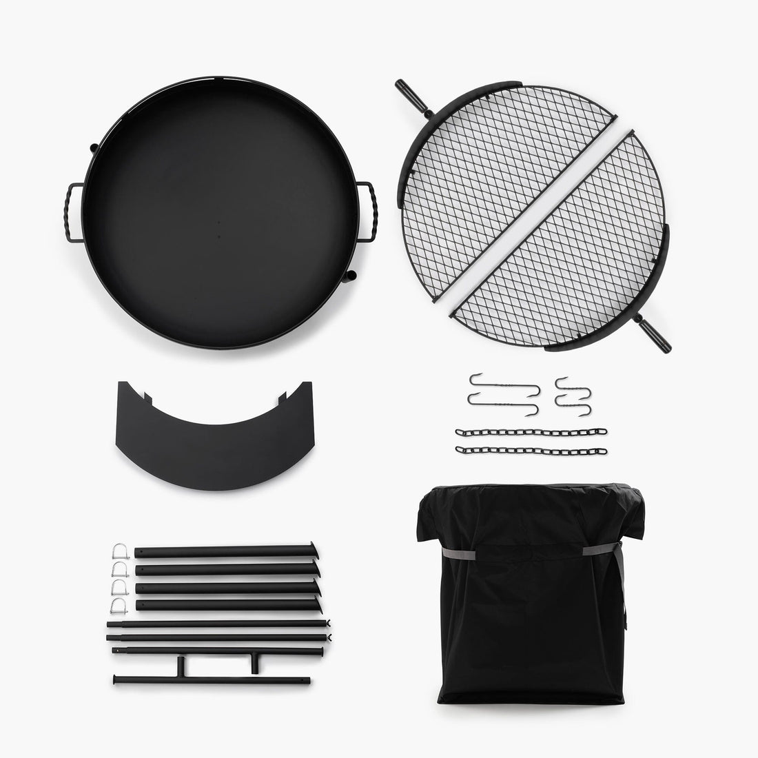 Cowboy Fire Pit Grill - 30" Premier Bundle