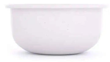 BareBones - Rolled Enamelware Side Bowl - Soft White 4PC Set