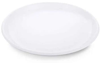 BareBones - Rolled Enamelware Plate - Soft White 4PC Set