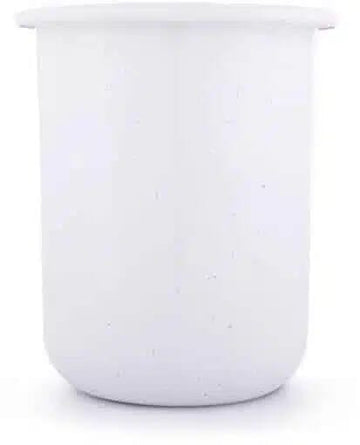 BareBones - Rolled Enamelware Cup - Soft White