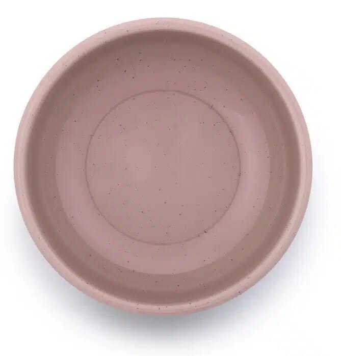 BareBones - Rolled Enamelware Bowl - Dusty Rose