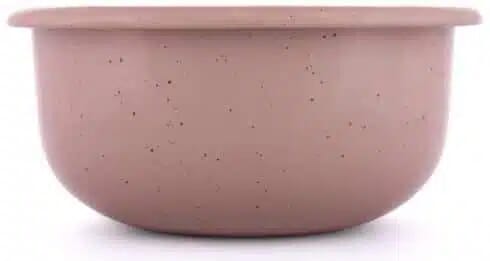 BareBones - Rolled Enamelware Side Bowl - Dusty Rose 4PC Set