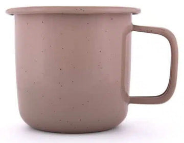 BareBones - Rolled Enamelware Mug - Dusty Rose