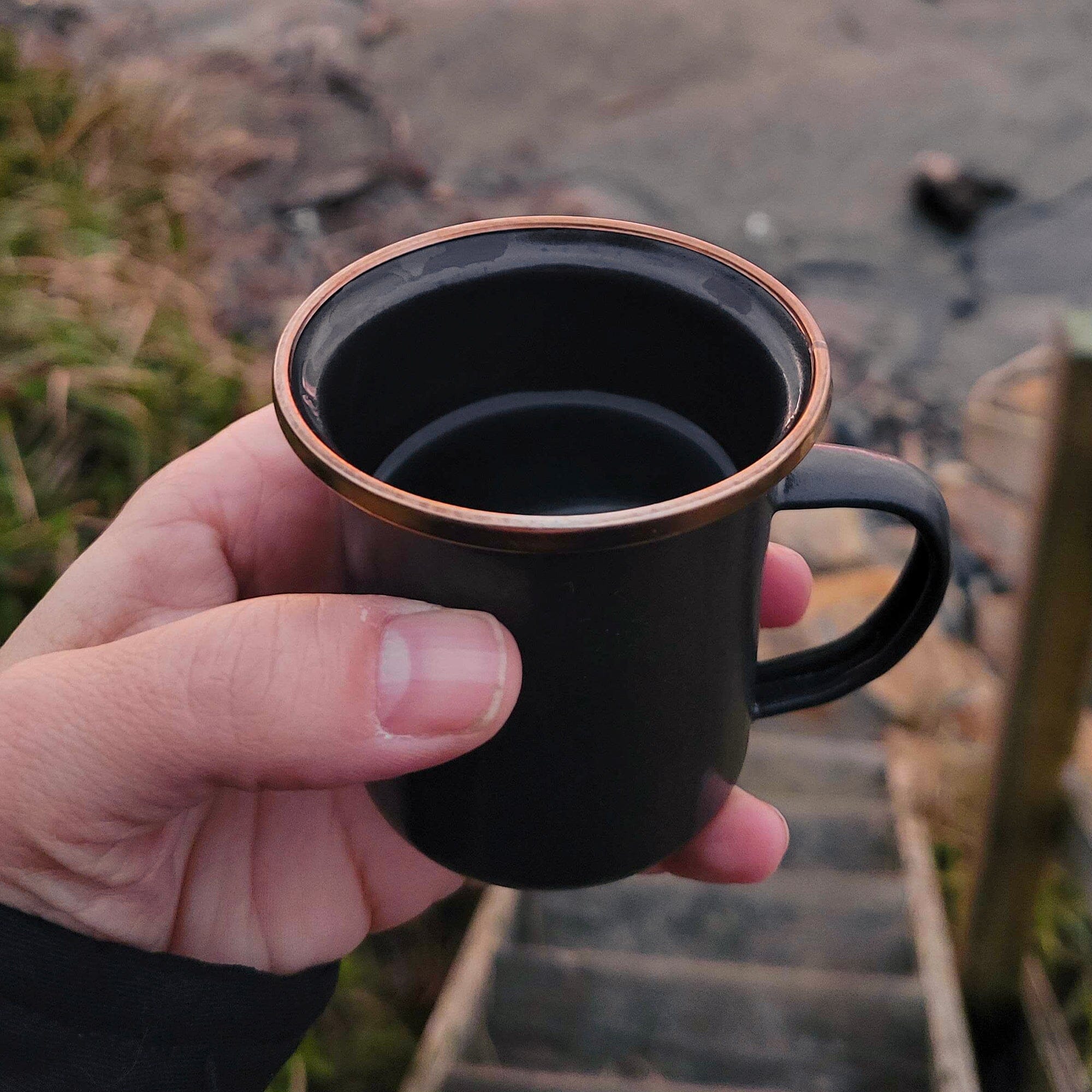Enamel Espresso Cup Set