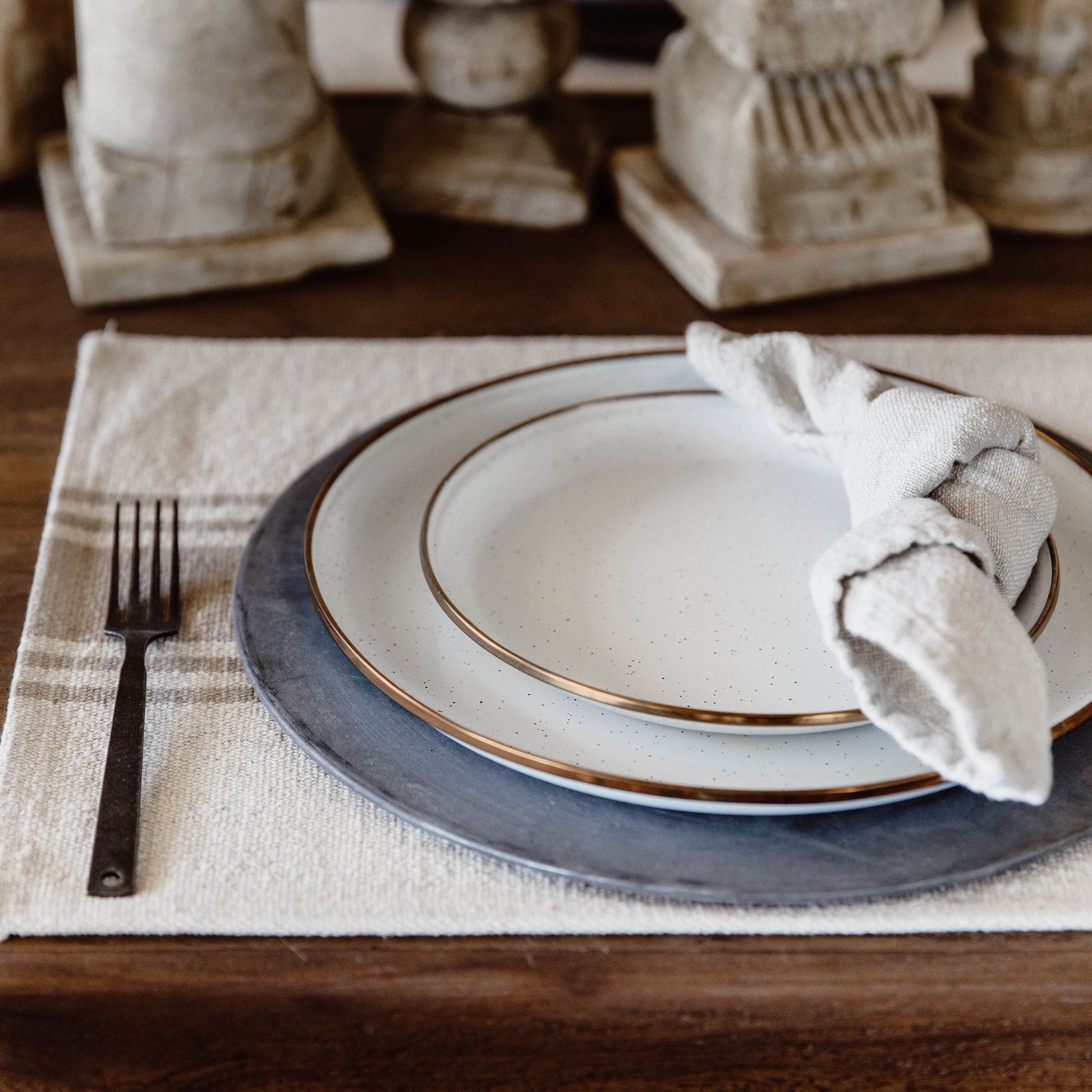 enamel deep plate set, enamel salad plate set