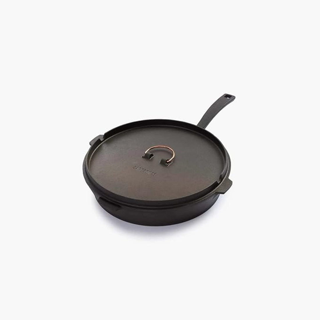 Barebones - Carbon Steel Skillet /w Lid - Nitride - 12 inch