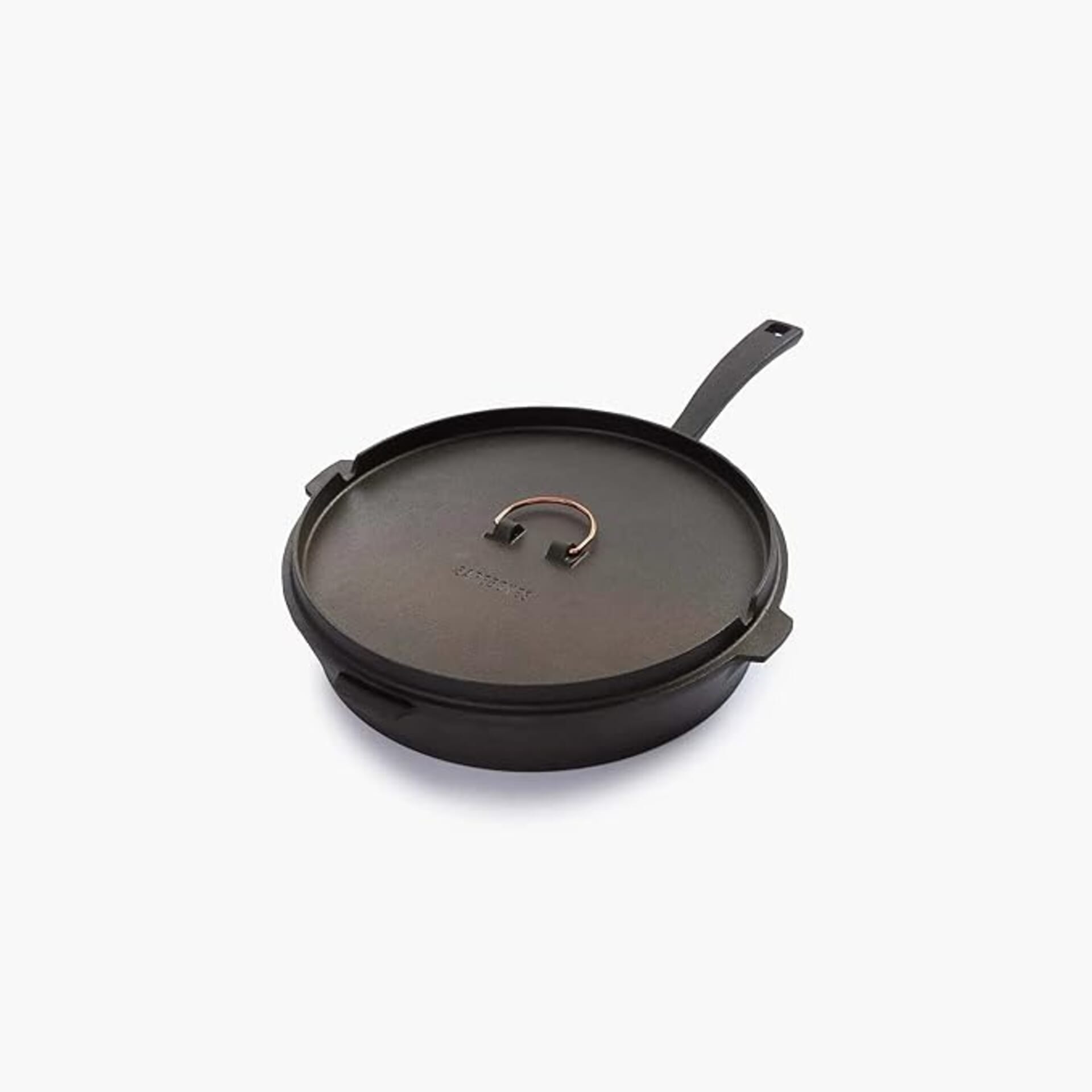 Barebones - Carbon Steel Skillet /w Lid - Nitride - 12 inch