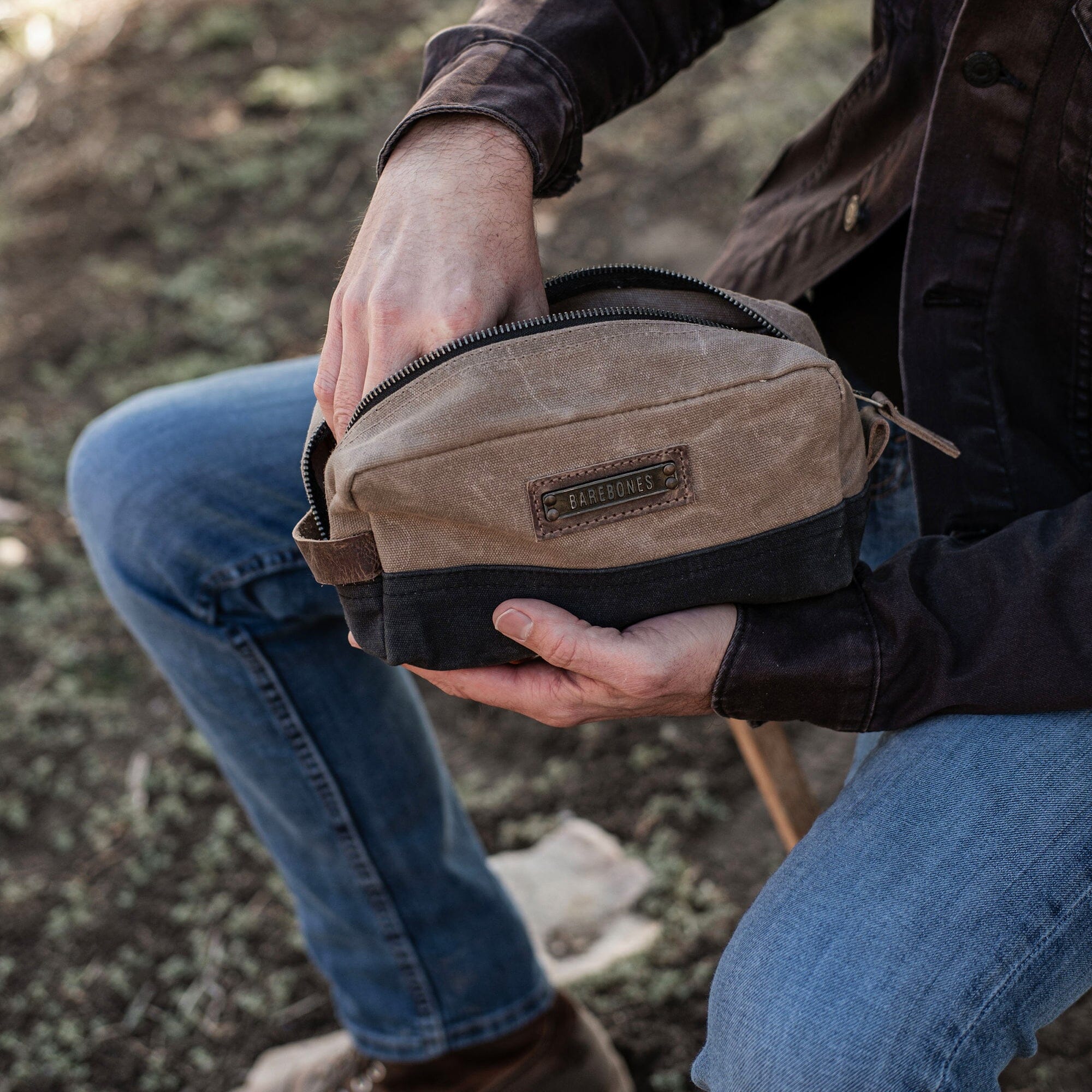 Neelum 3L Dopp Kit - Khaki