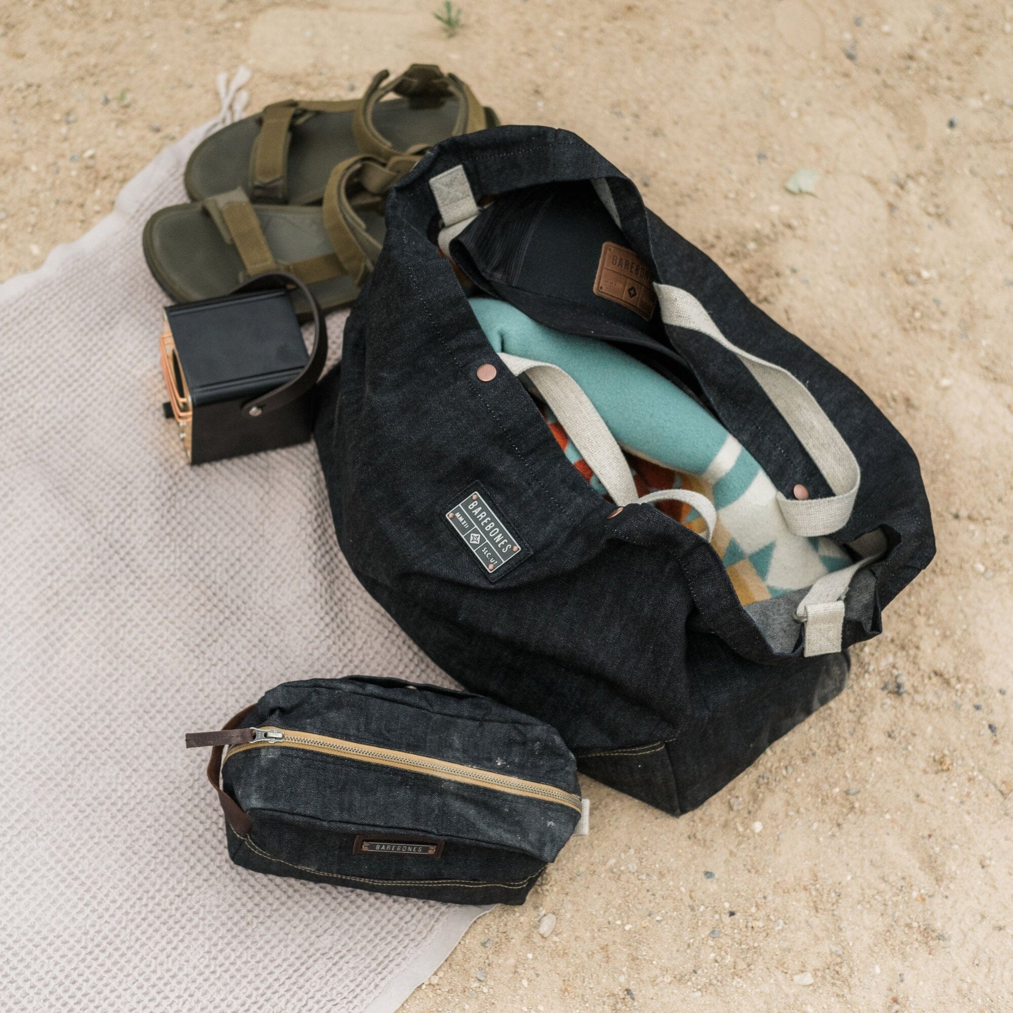 Neelum 40L Giant Tote 2-Pack - Denim