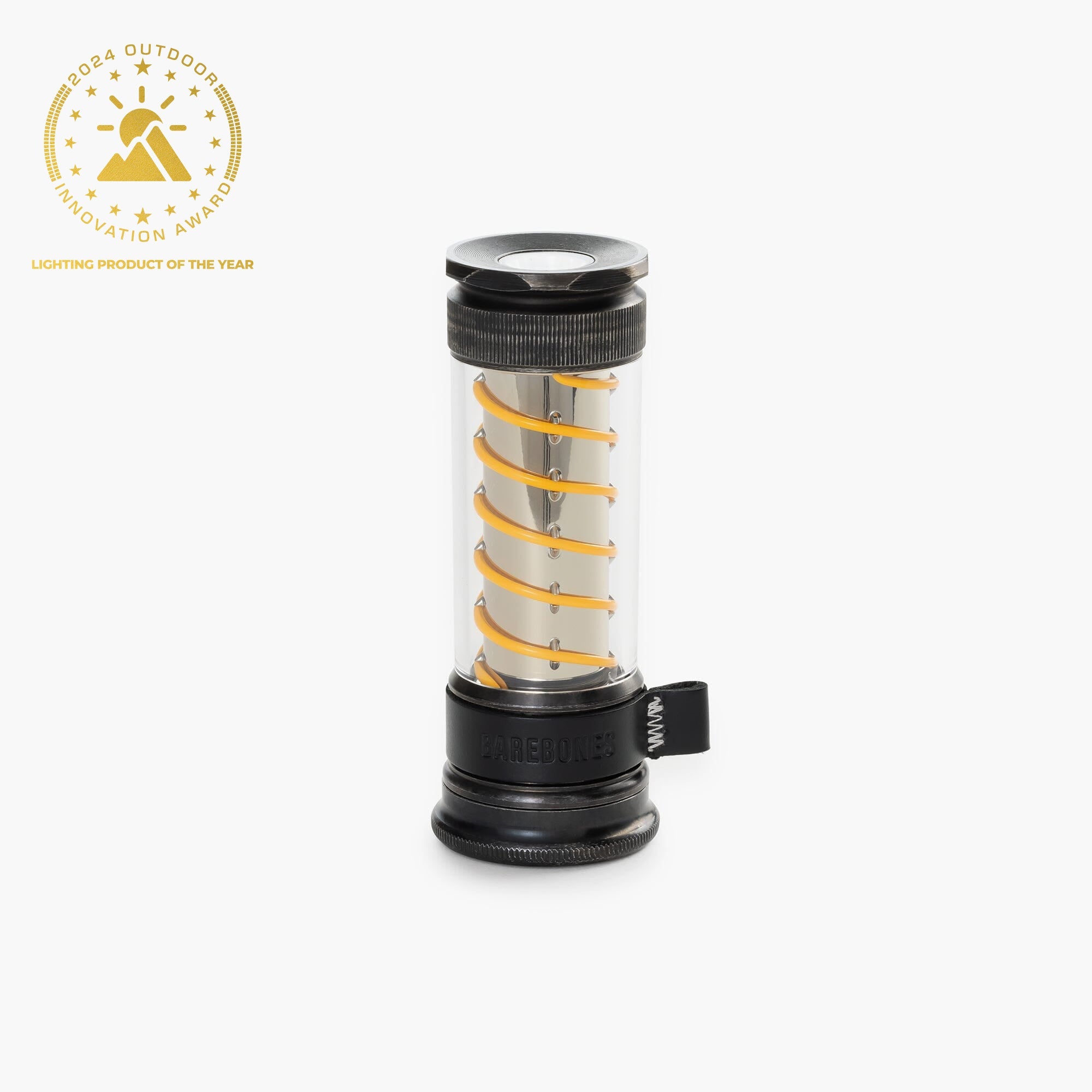 Barebones Edison Light Stick - Tumbled Steel