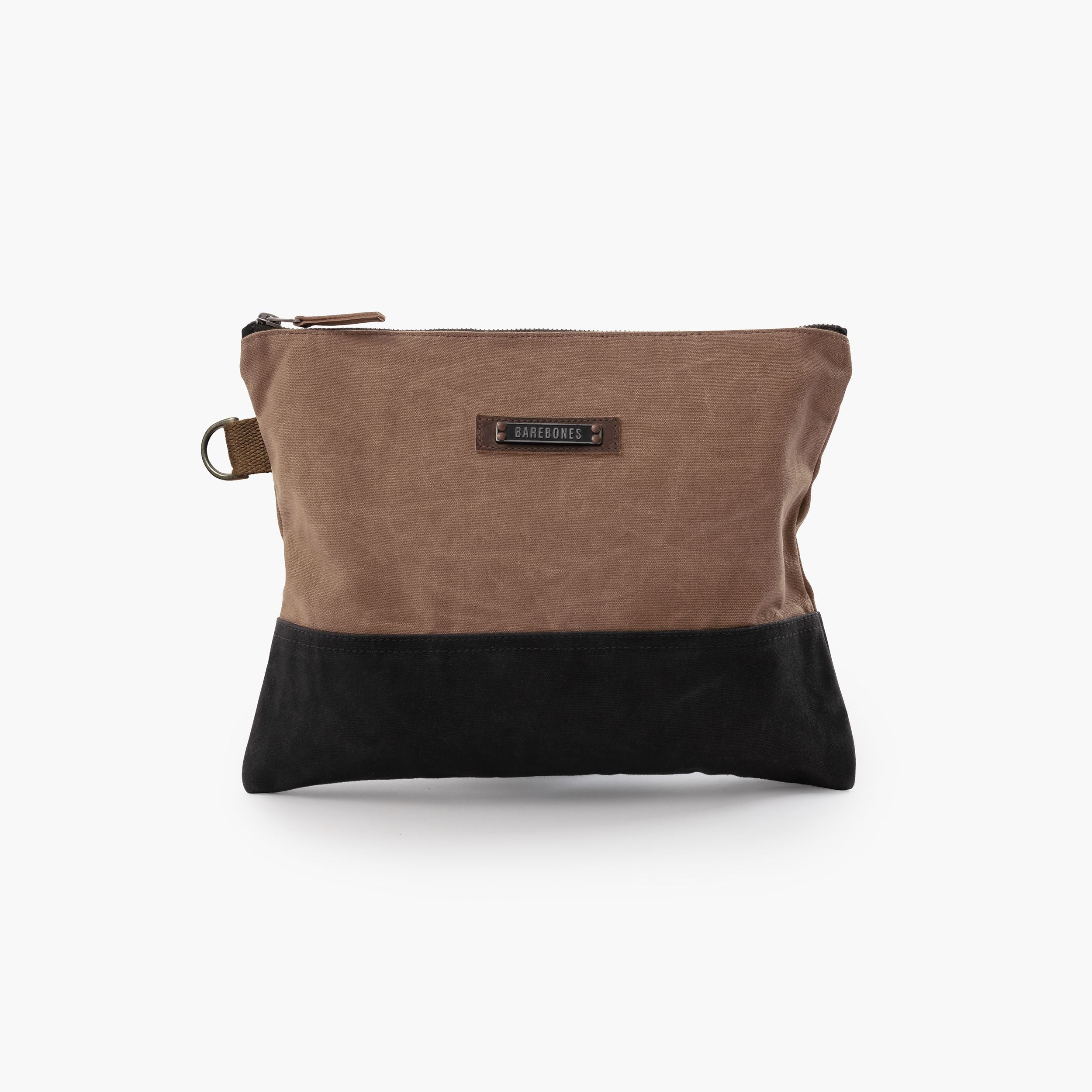 Neelum Zipper Pouch - Khaki