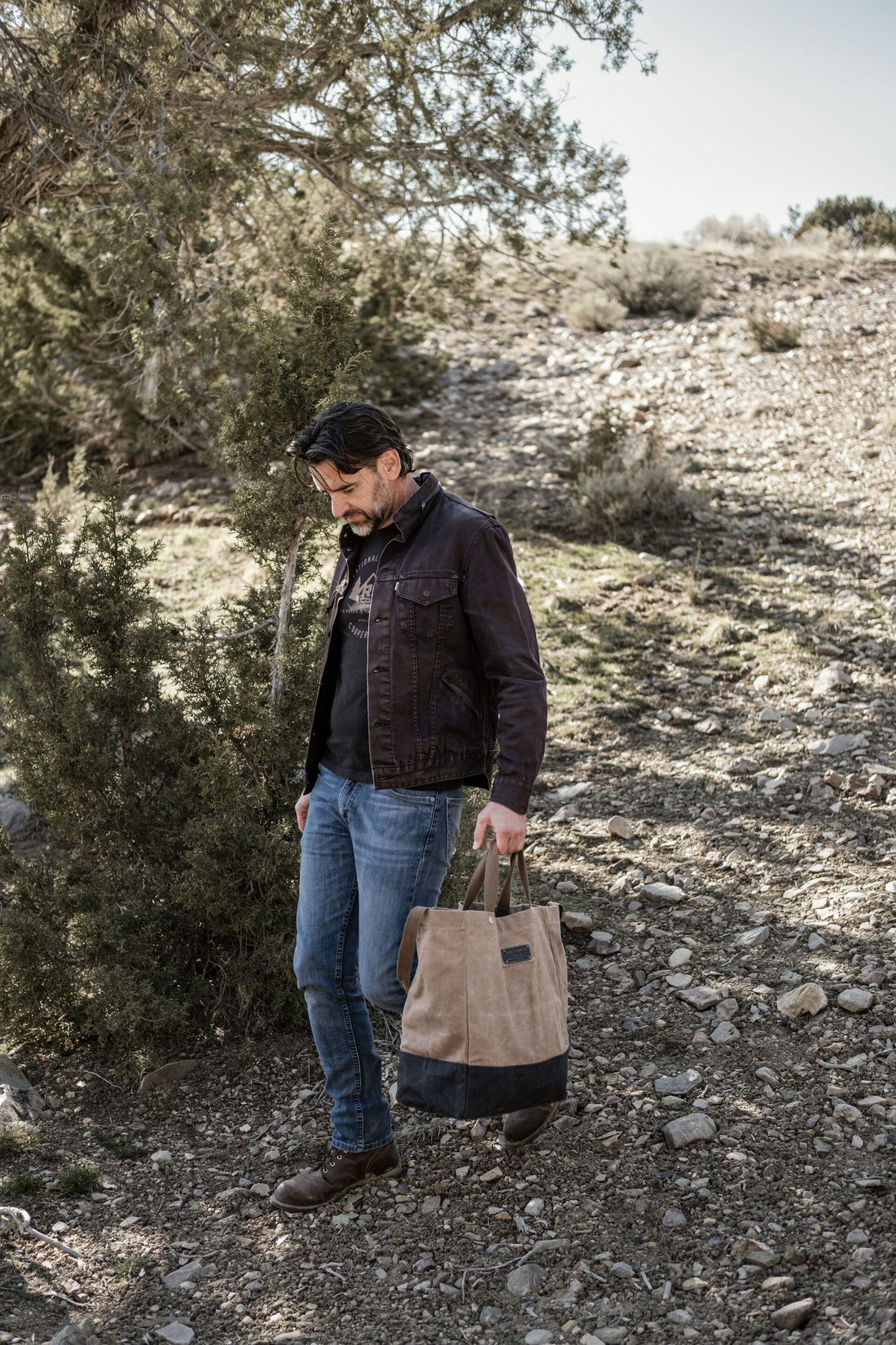 BareBones - Neelum Oversized Tote Bag (Khaki)