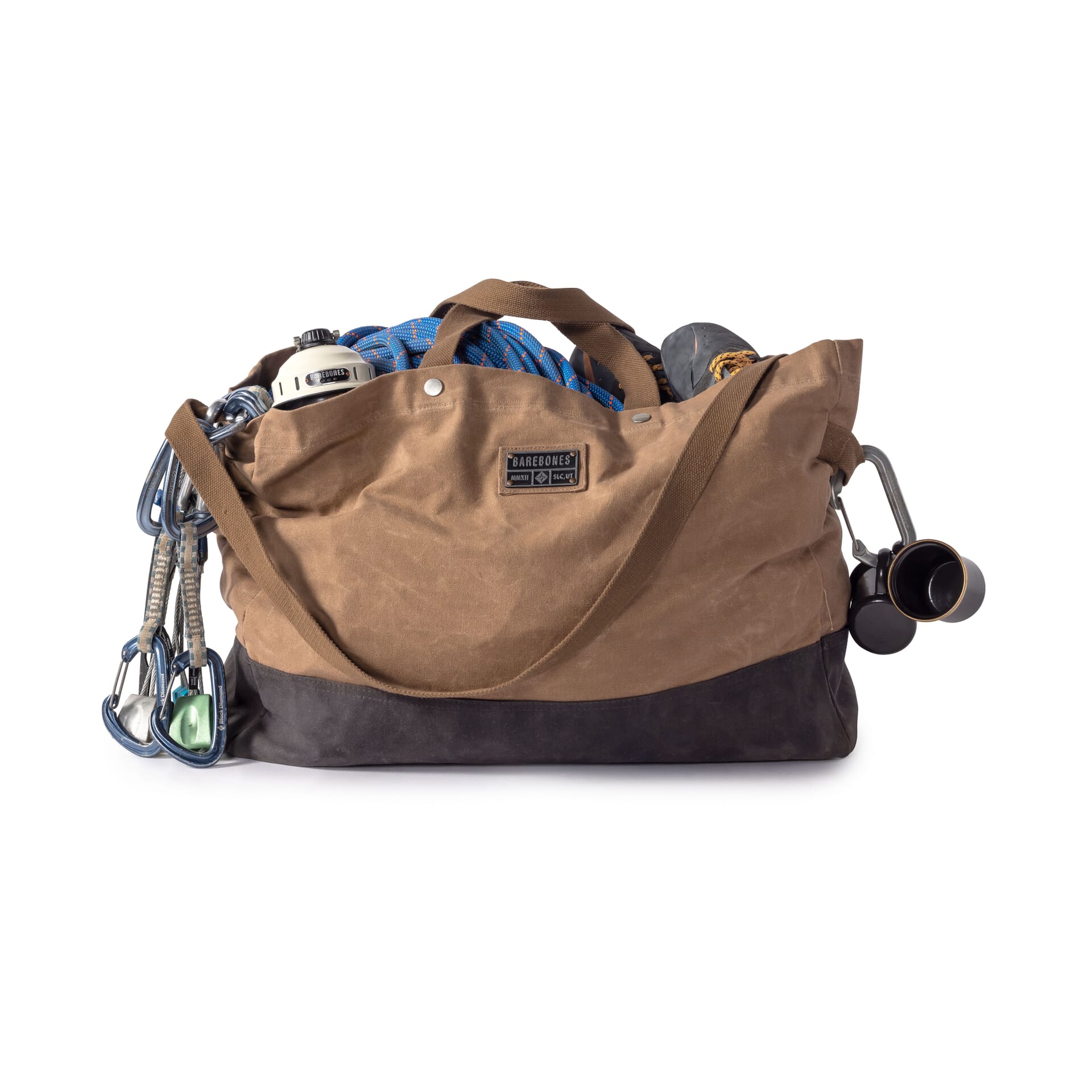 BareBones - Neelum Firewood Carrier Tote (Khaki)