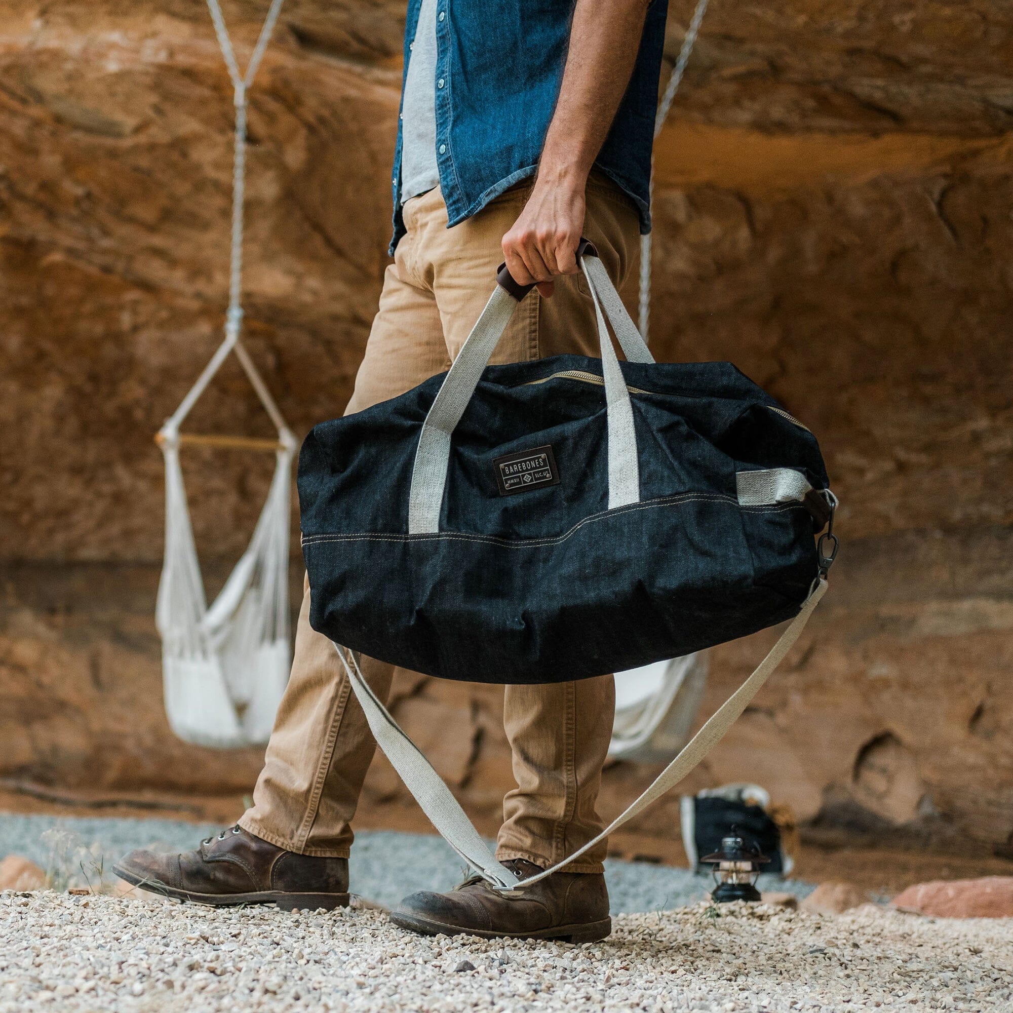Neelum Duffel - Denim