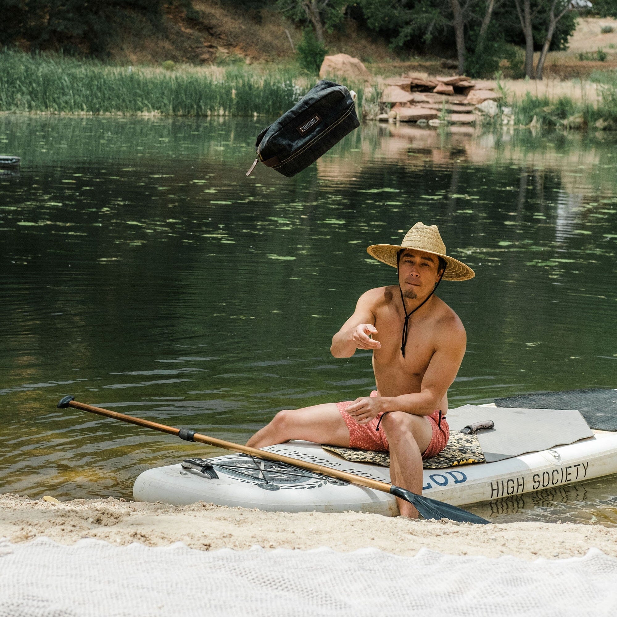 Neelum 3L Dopp Kit - Denim