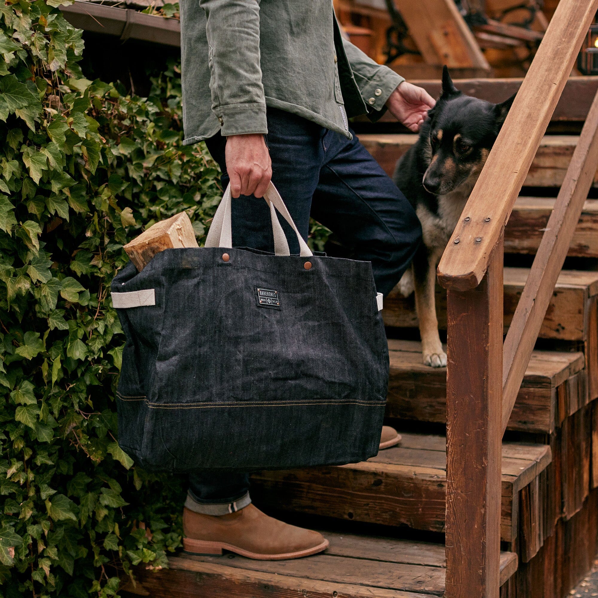 Neelum 40L Giant Tote 2-Pack - Denim